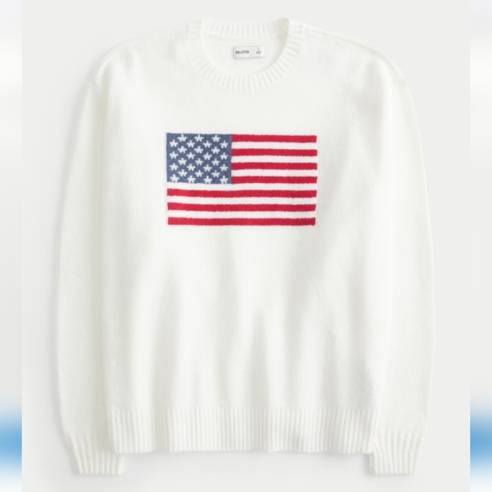 Hollister American Flag Sweater - Picture 3 of 8